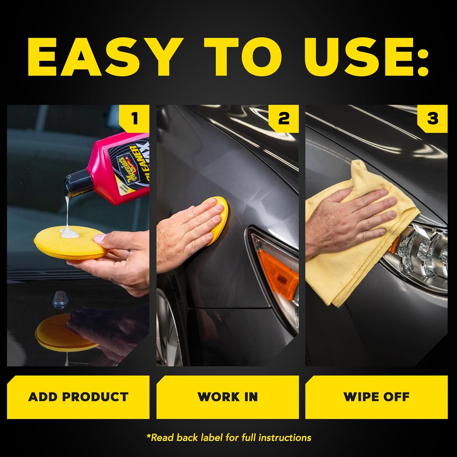 Meguiar's Cleaner Wax – 16 Oz Bottle