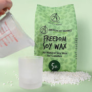 Natural Soy Wax Beads for Candle Making – 5 lb