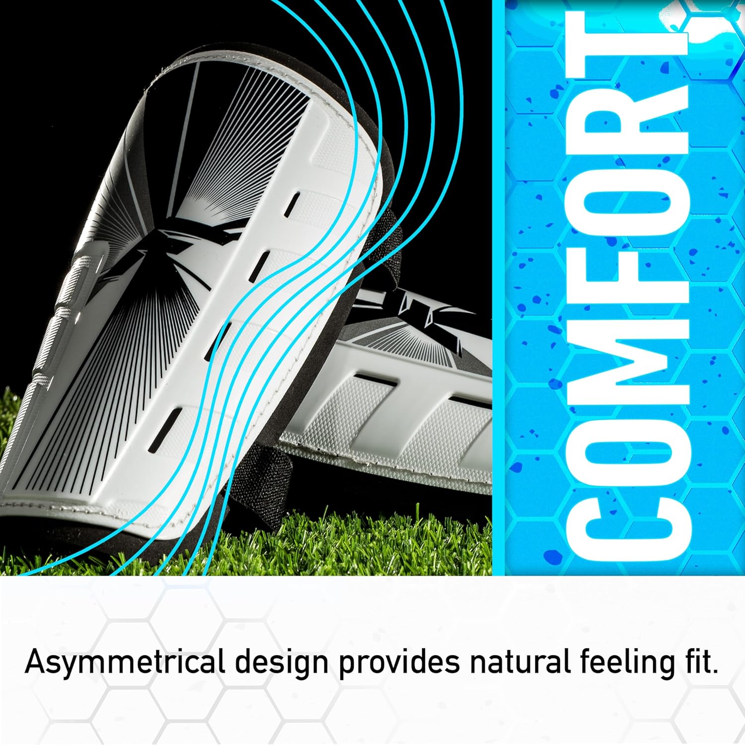 Franklin Sports Superlight Soccer Shin Guards for Youth & Adults