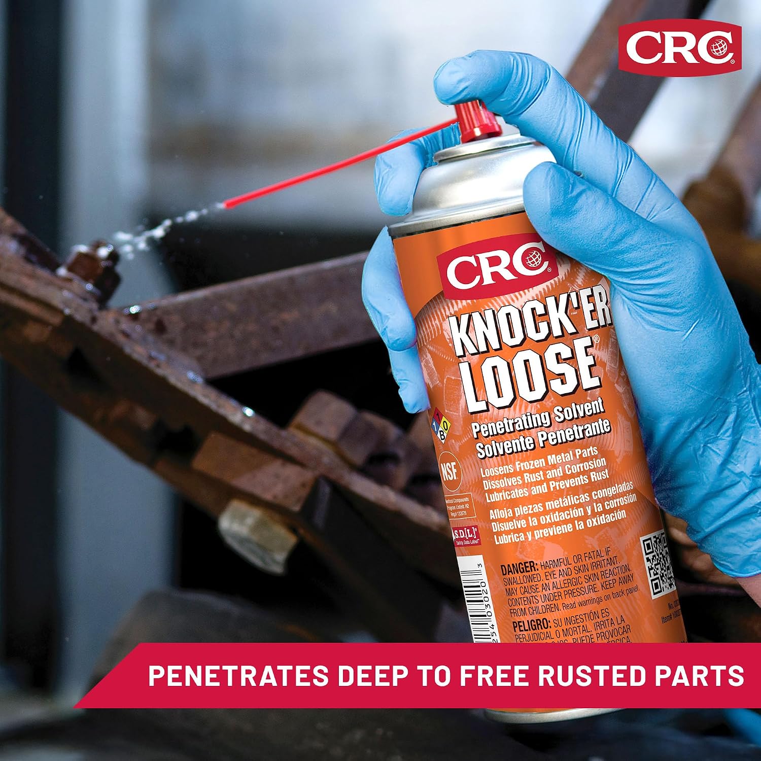 CRC Knock’er Loose Penetrating Solvent, 13 oz