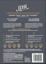 Lexol Leather Cleaner & Conditioner Kit – 2-Step, 16 Oz Each