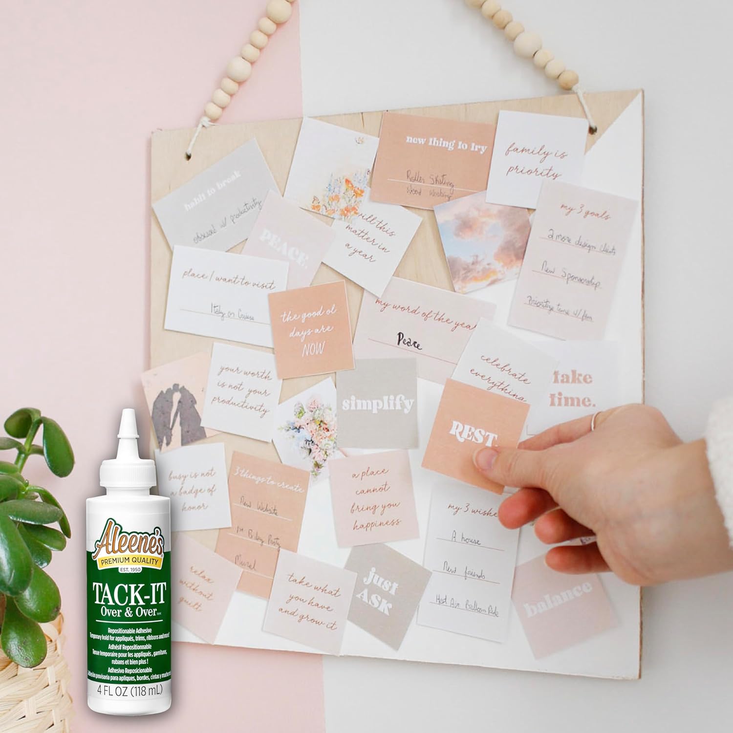 Repositionable Clear Tacky Craft Glue – 4 fl oz