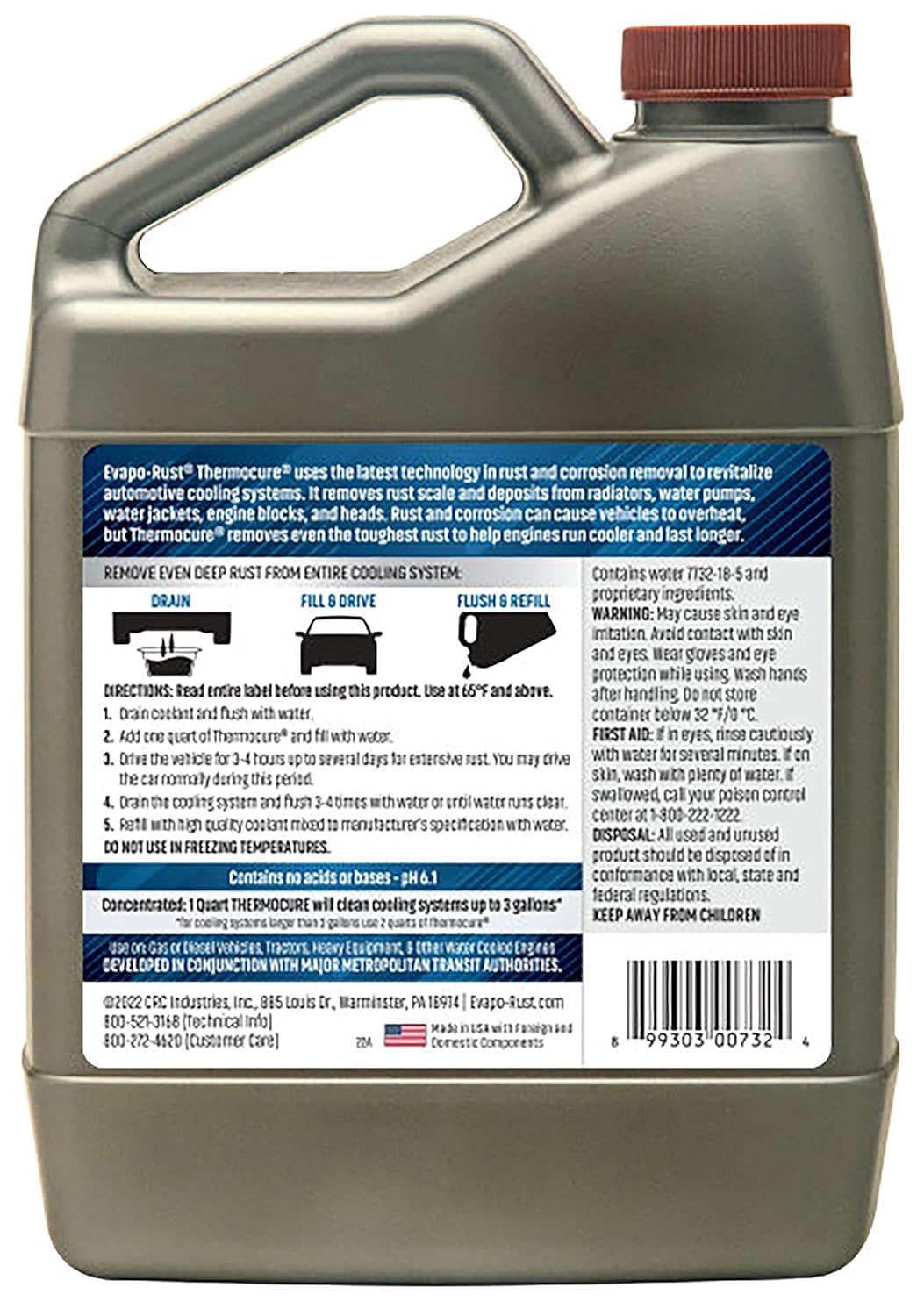 Cooling System Rust & Scale Remover – 32 oz