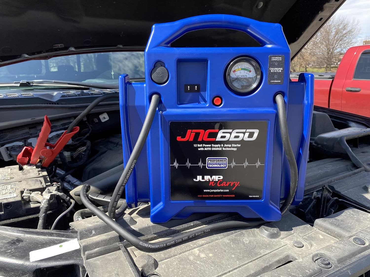 1700 Peak Amp 12V Portable Jump Starter