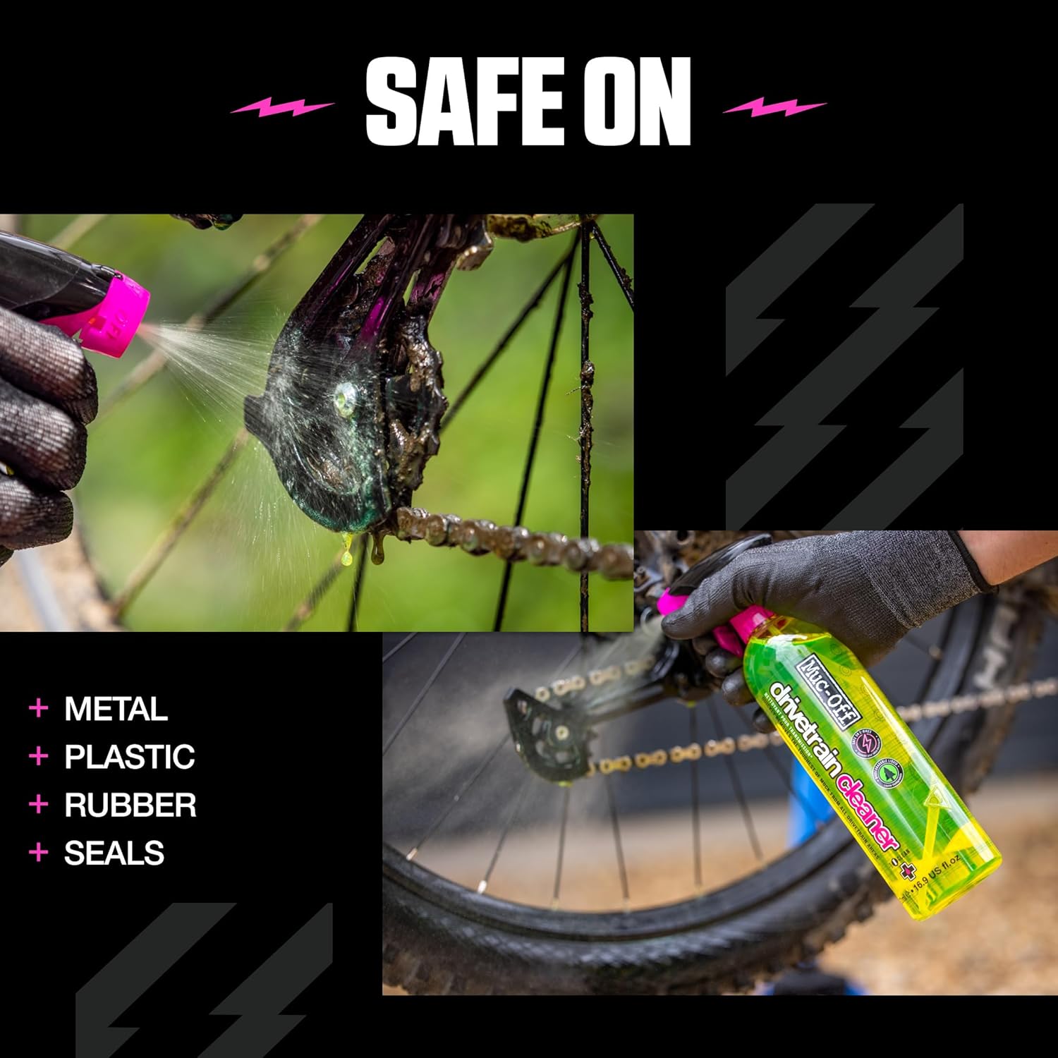 Biodegradable Bike Drivetrain Cleaner Spray