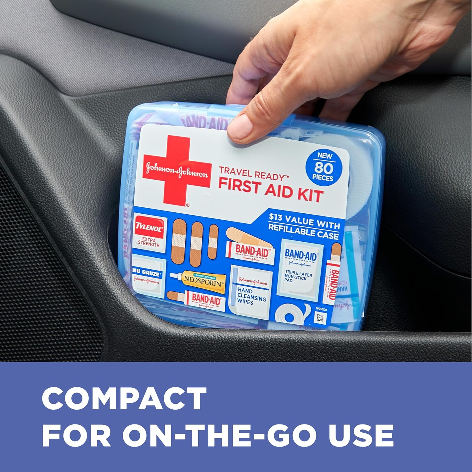 Portable Emergency First Aid Kit – 80 Pieces