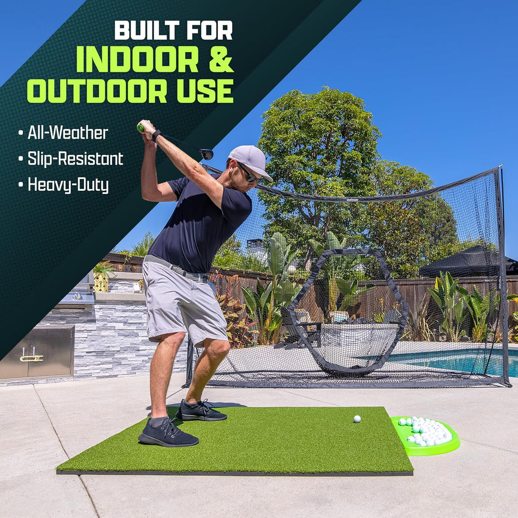 Heavy-Duty Golf Hitting Practice Mat