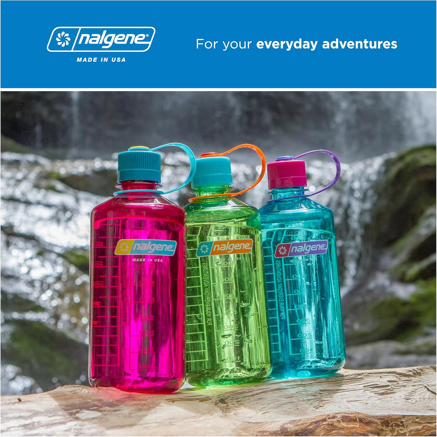 Nalgene 32 oz Narrow Mouth Water Bottle – BPA-Free