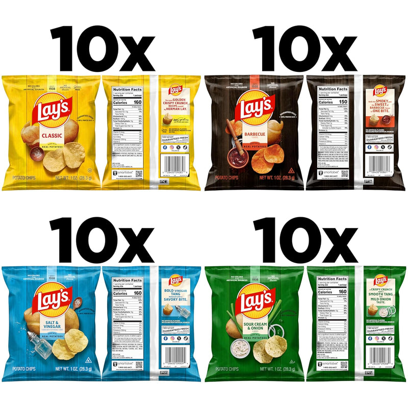 Potato Chips Variety Pack
