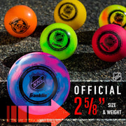 Official Size No-Bounce Street Hockey Balls