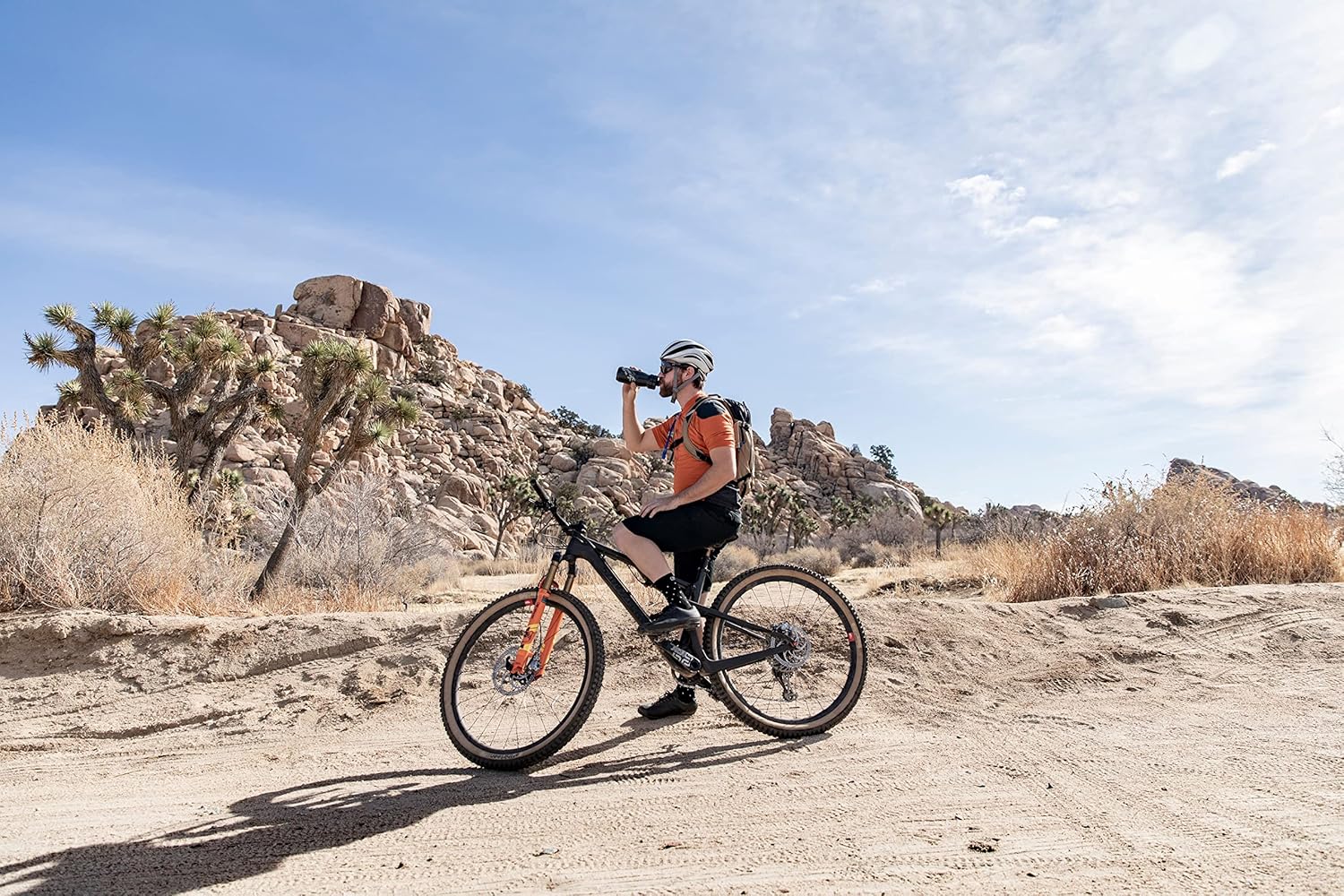 High-Flow Cycling Squeeze Water Bottle