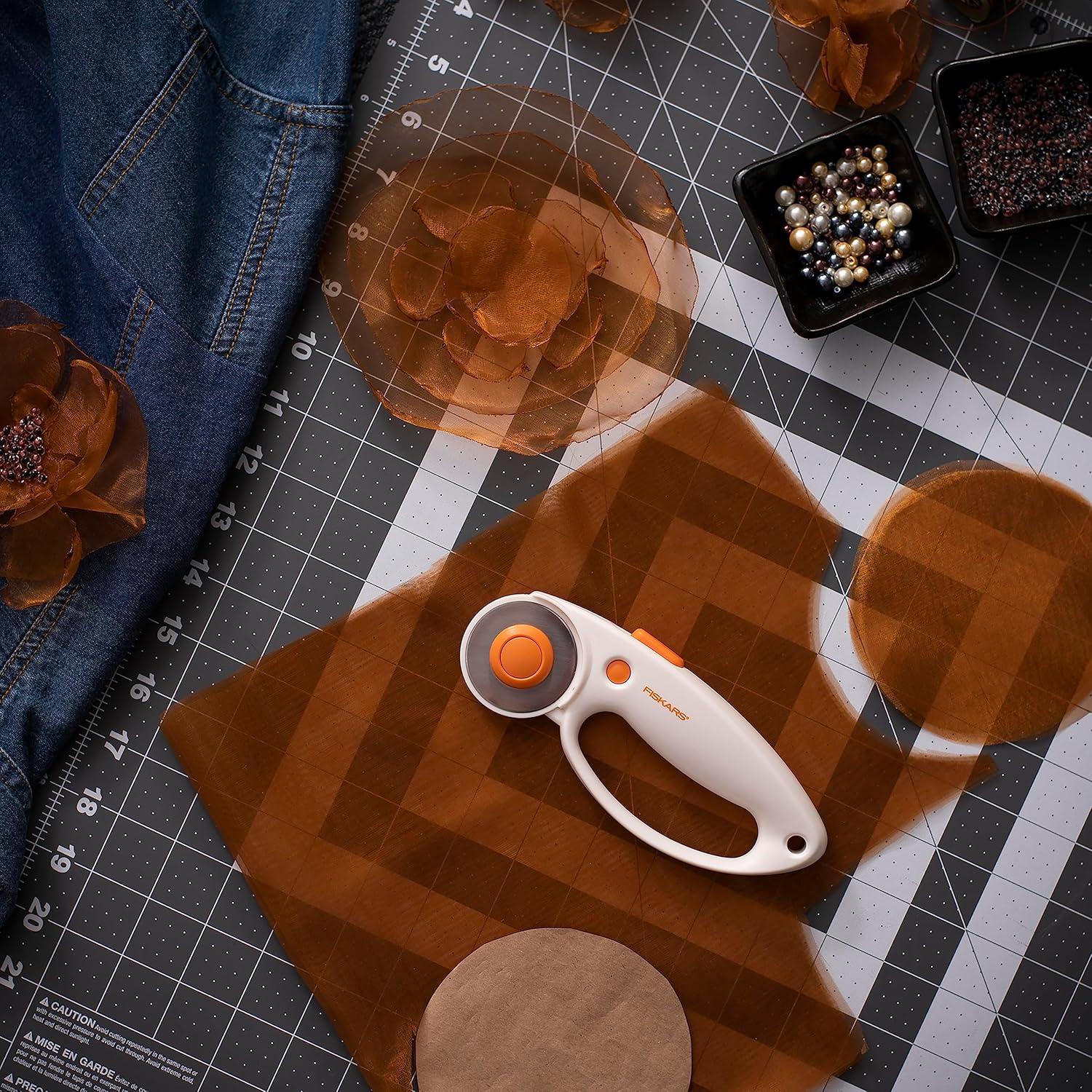 45mm Ergonomic Rotary Fabric Cutter