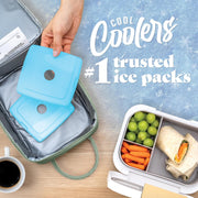 Reusable Slim Ice Packs – 4 Pack