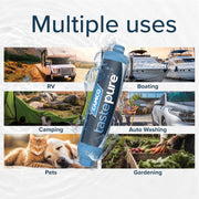 Camco TastePURE RV Water Filter – 2-Pack, 6-Step GAC & KDF Filtration