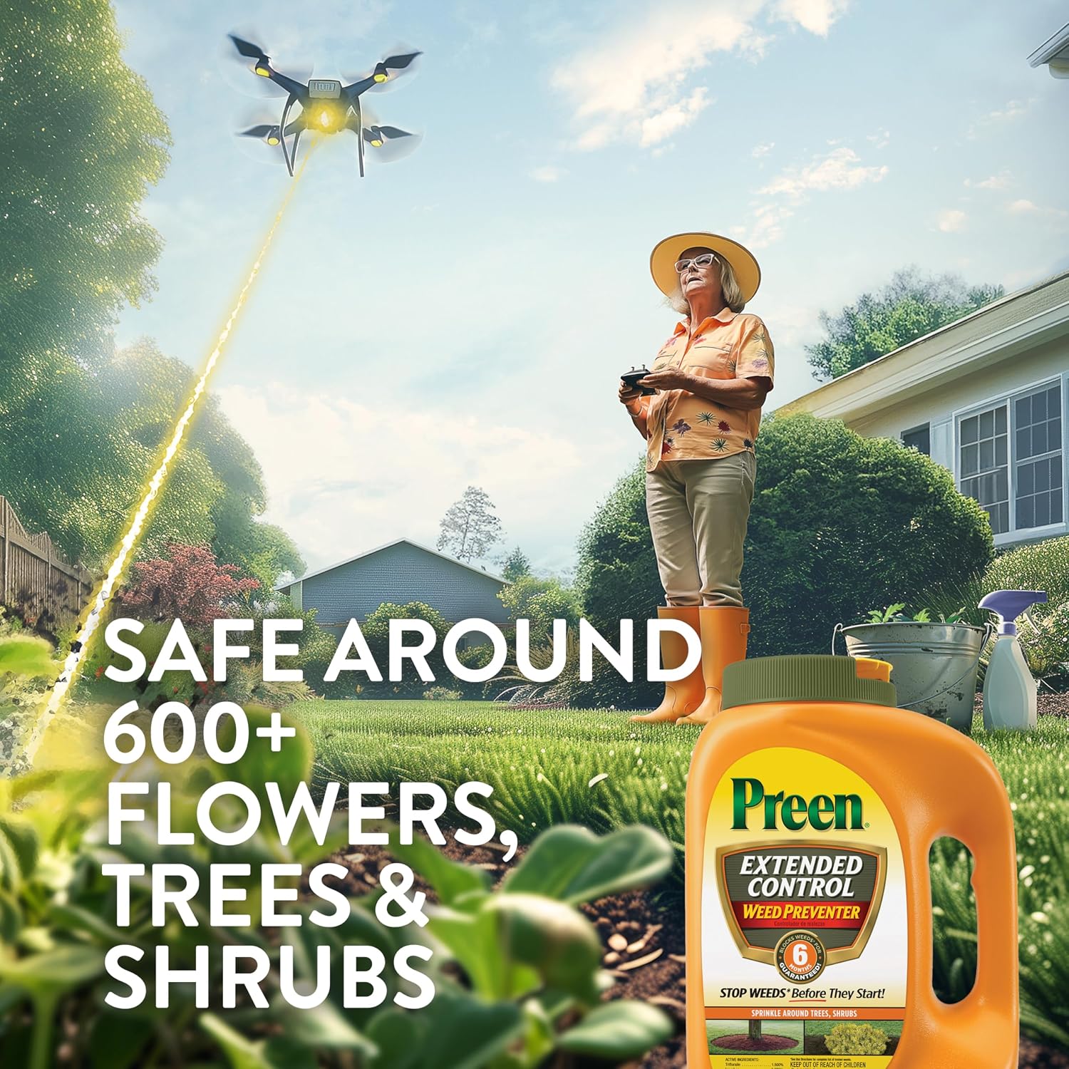 Extended Weed Preventer