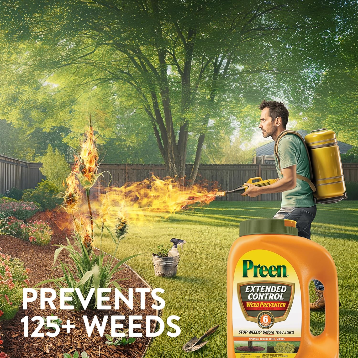Extended Weed Preventer