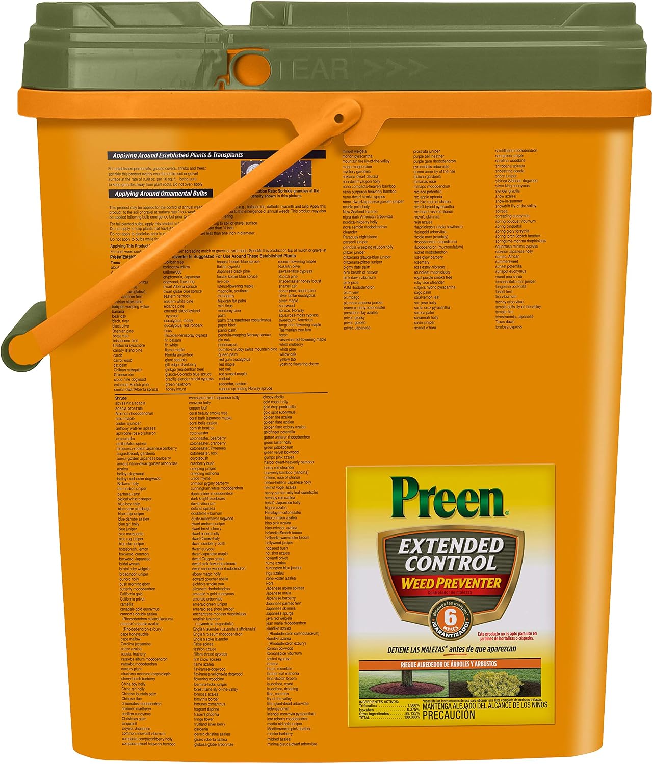 Extended Weed Preventer