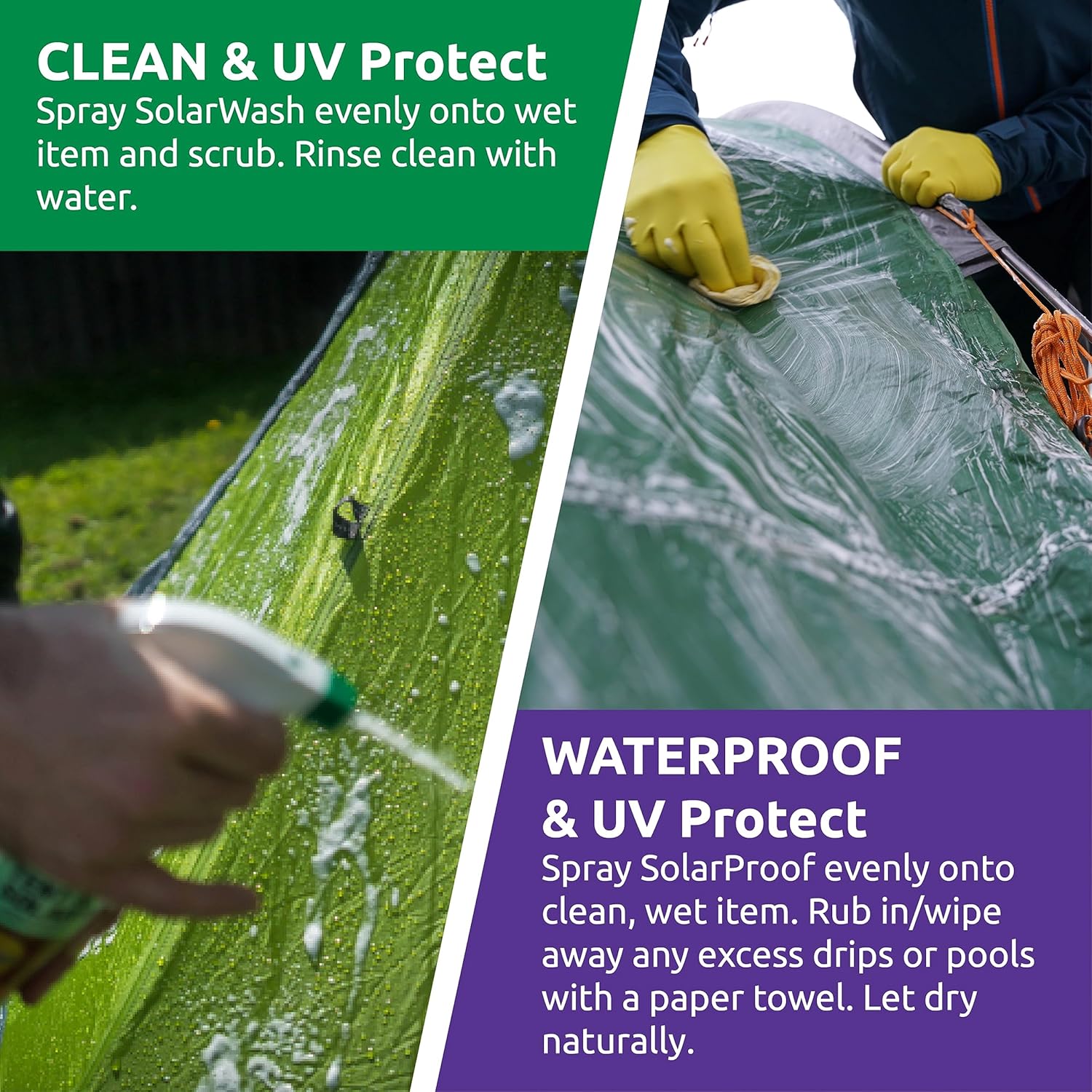 Tent & Outdoor Gear Waterproofing & UV Protection Spray