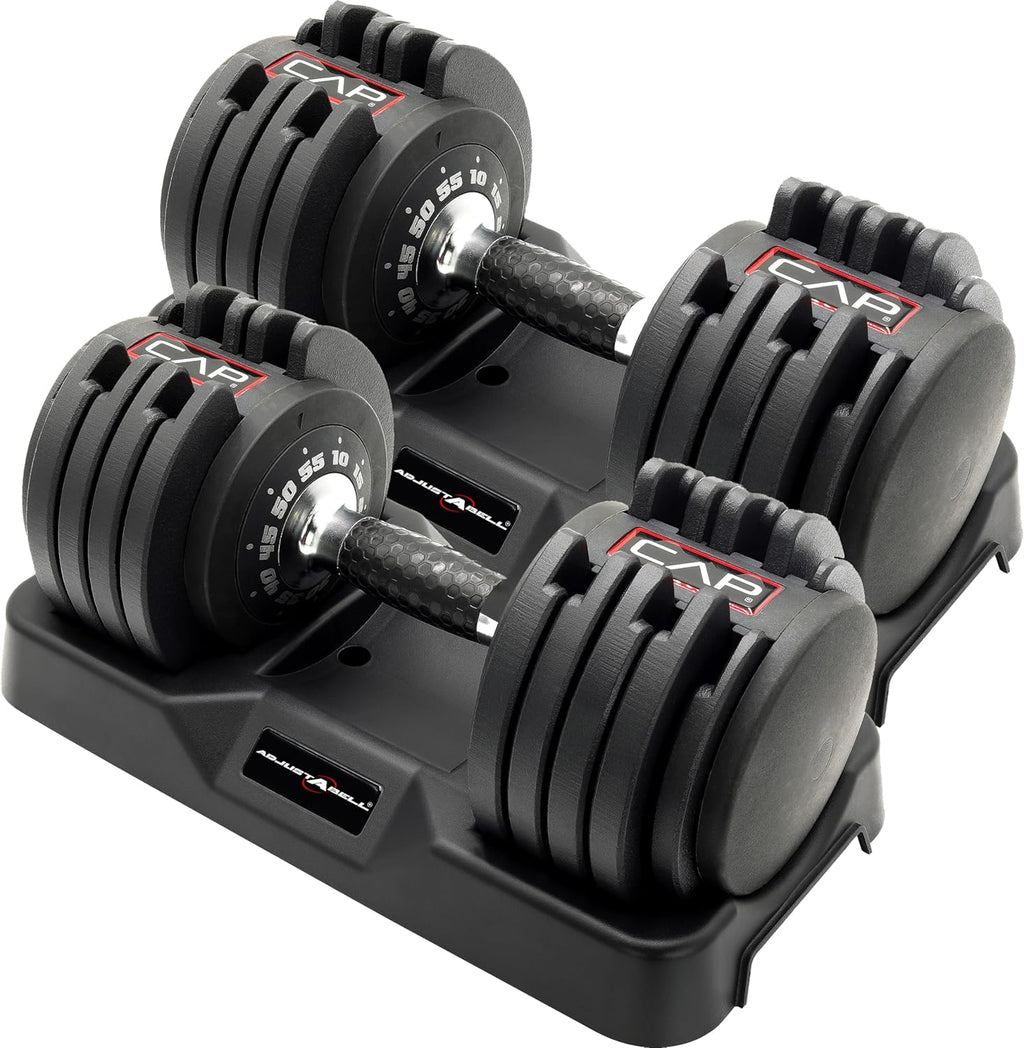 Adjustable Dumbbell Set for Home Strength Training