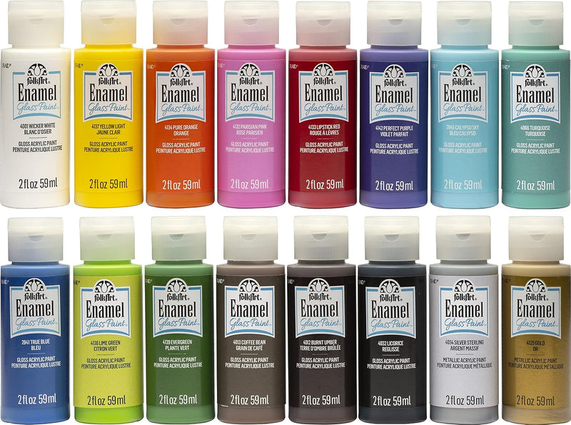 Gloss Acrylic Enamel Paint Set