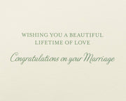 Papyrus Wedding Card for Couple – Beautiful Lifetime of Love