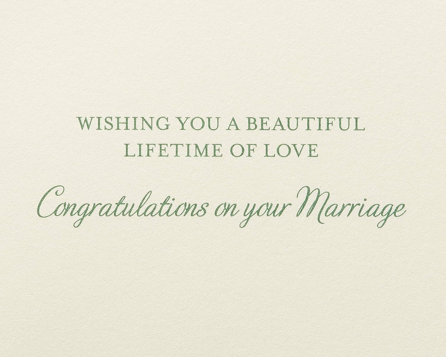 Papyrus Wedding Card for Couple – Beautiful Lifetime of Love