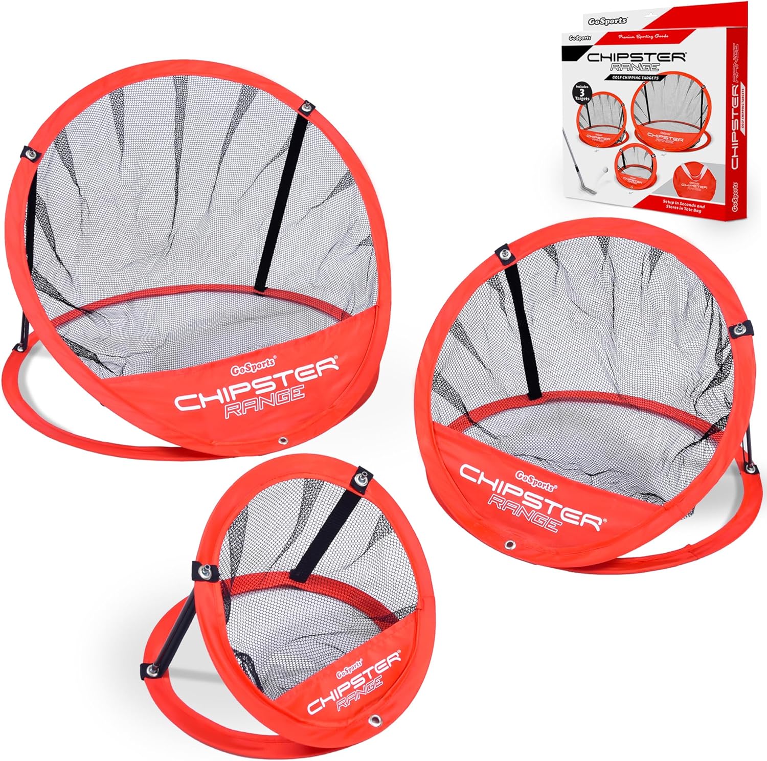 Pop-Up Golf Chipping Practice Net