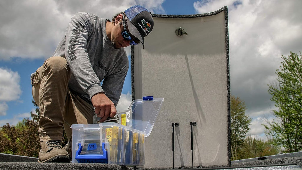 Clear Fishing Tackle & Soft Bait Organizer