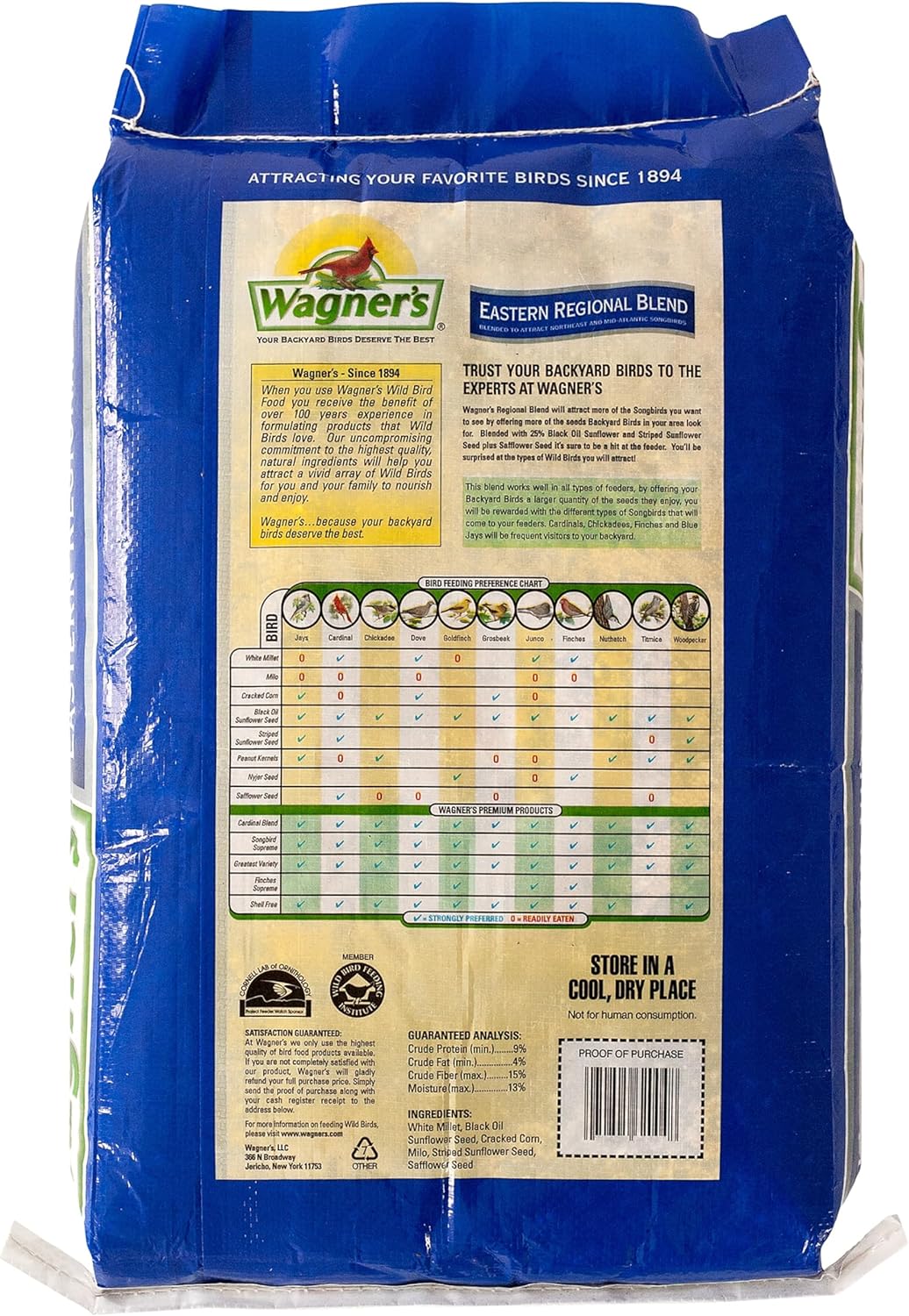 Regional Bird Food