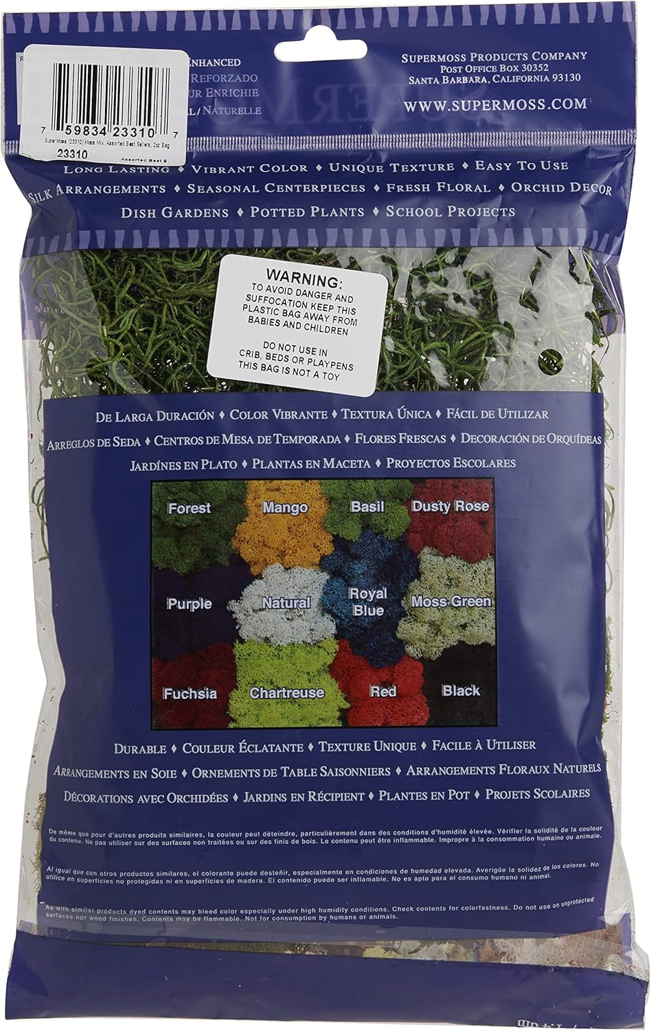 Assorted Preserved Moss Mix