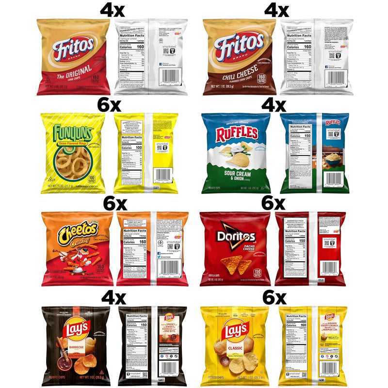 Assorted Snack Variety Pack