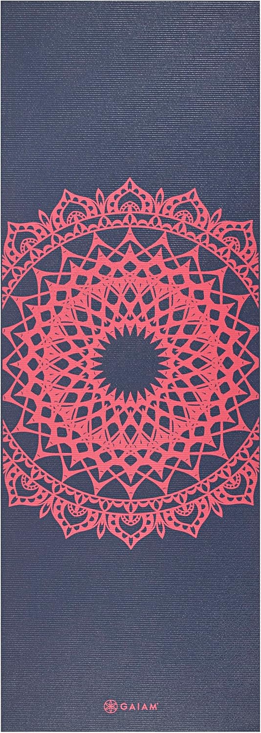 Classic Printed Non-Slip Yoga Mat – 4mm