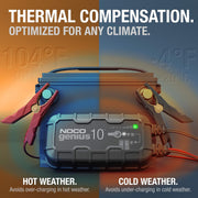 NOCO GENIUS10 10A 6V/12V Smart Battery Charger & Maintainer
