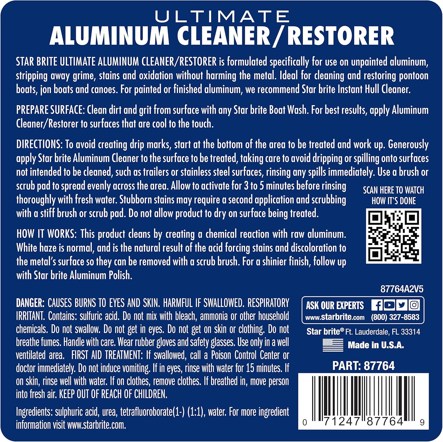 Aluminum Boat Cleaner & Restorer