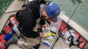 Clear Fishing Tackle & Soft Bait Organizer