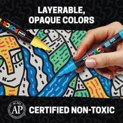 Fine Acrylic Paint Marker Set