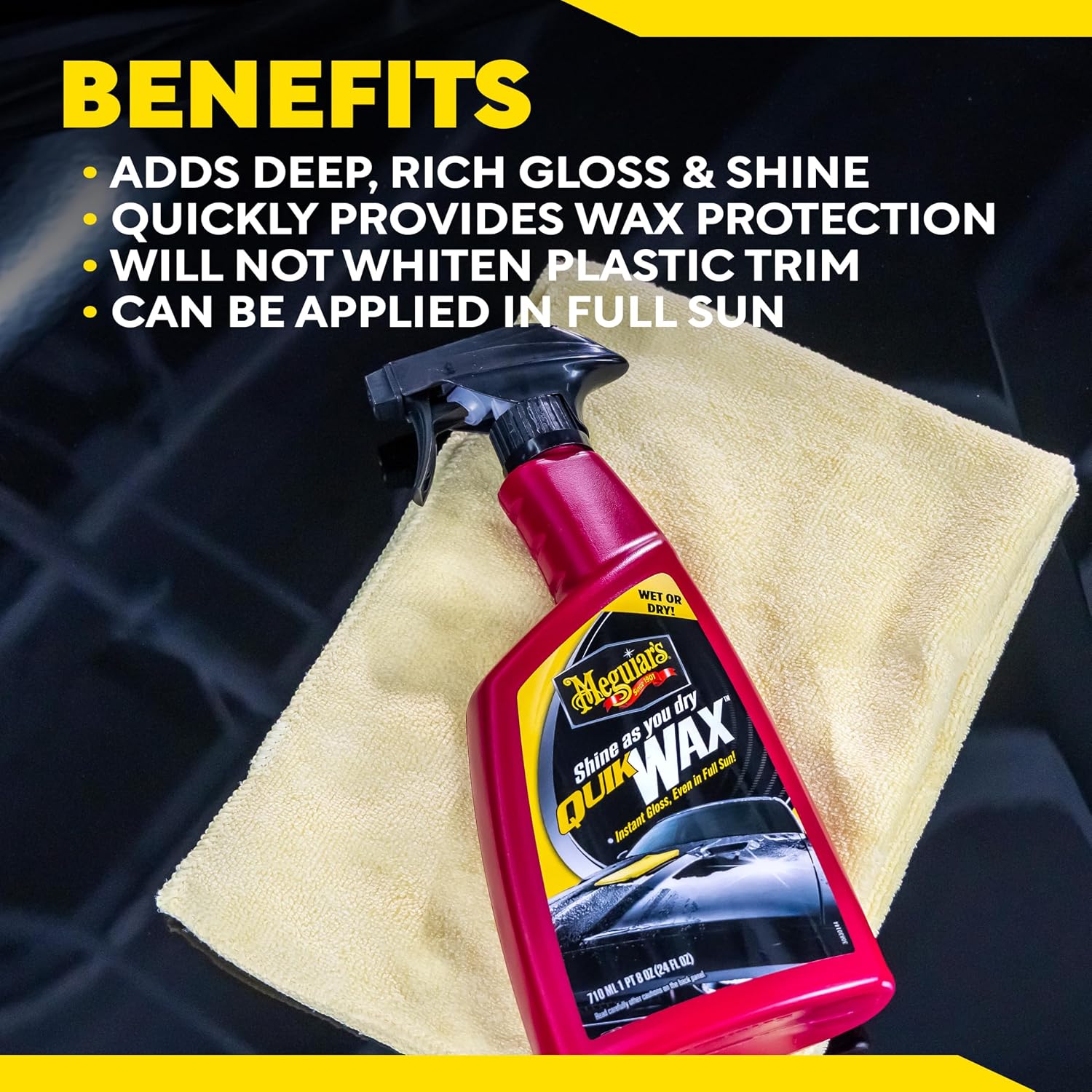 Quick Spray Car Wax – 24 oz