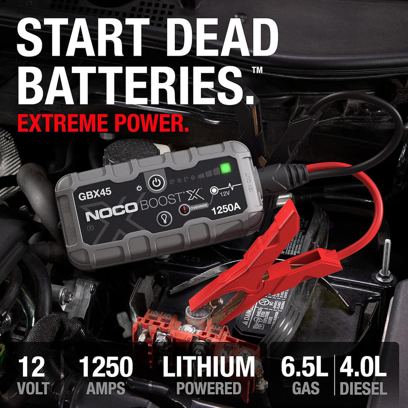 NOCO Boost GBX45 1250A UltraSafe Lithium Jump Starter