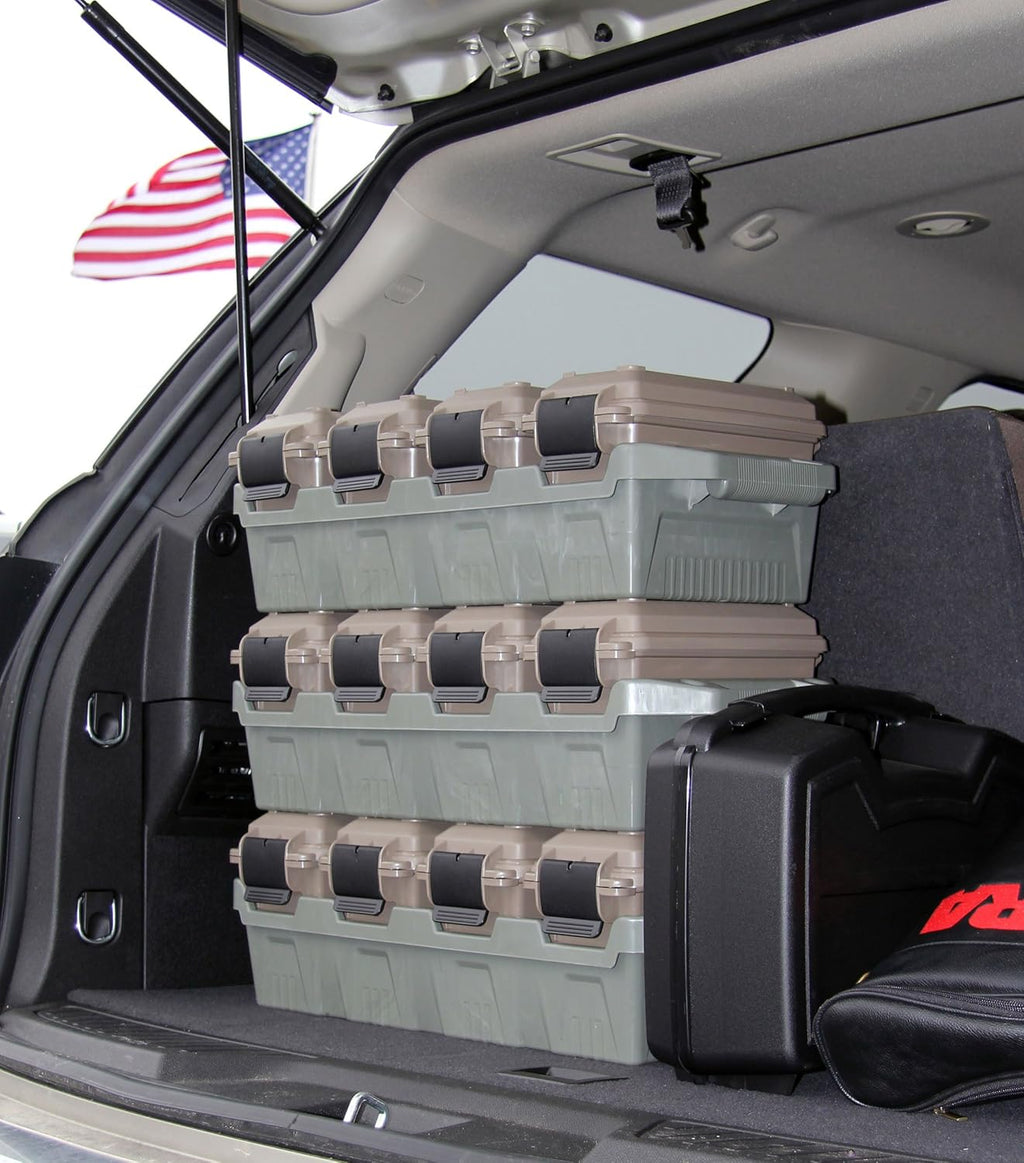 Stackable 4-Can Ammo Storage Crate