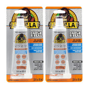 Clear Silicone Sealant 2-Pack