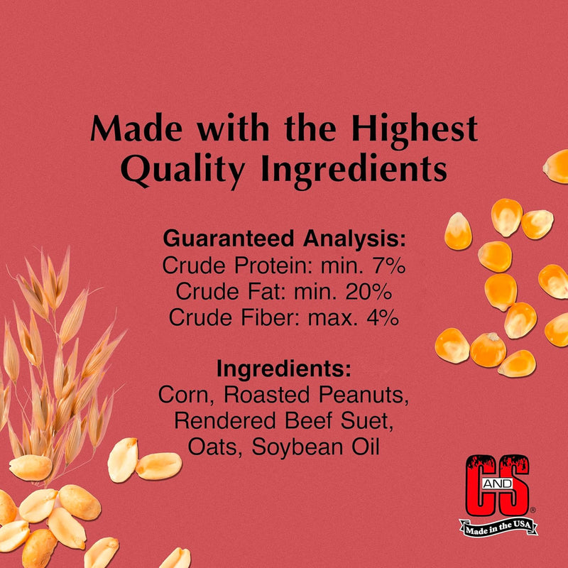 C&S Peanut Suet Nuggets 27 oz