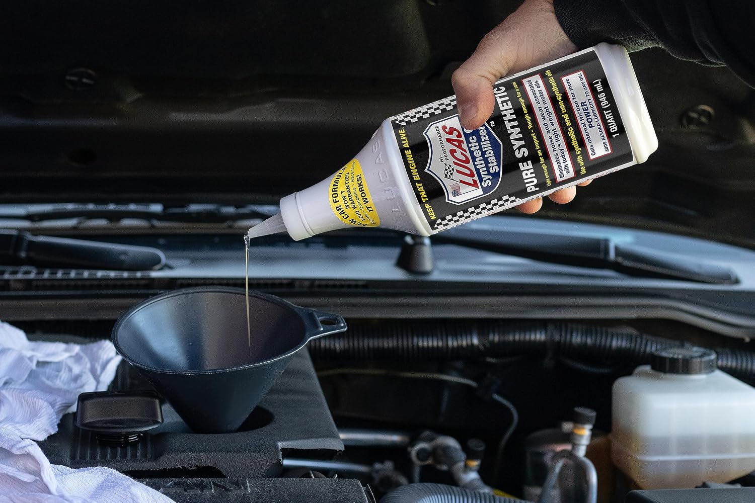 Pure Synthetic Oil Stabilizer – 1 Quart
