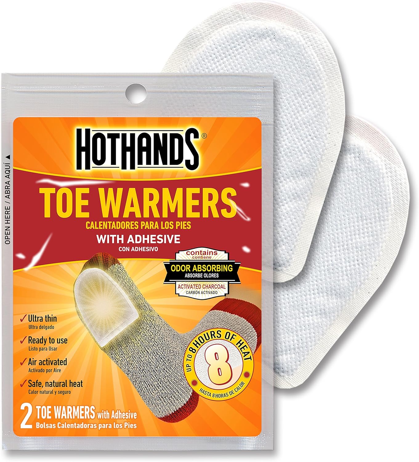 Disposable Air-Activated Toe Warmers (6 Pair)