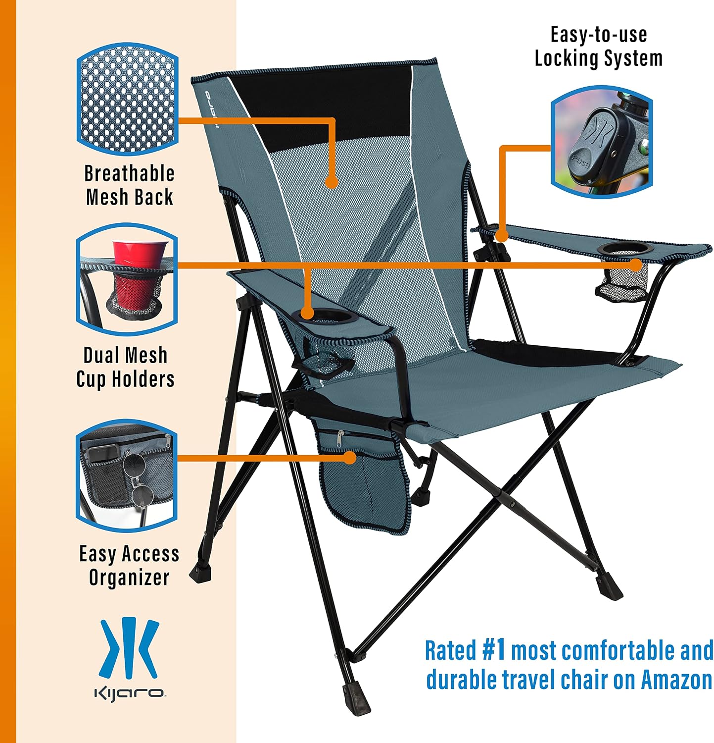 Portable Folding Camping Chair