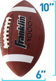 Franklin Sports Extra Grip 1000 Football – Youth & Adult