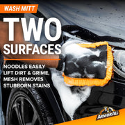 Armor All Car Cleaning Kit – Car Wash Soap, Wash Mitt & Microfiber Towel