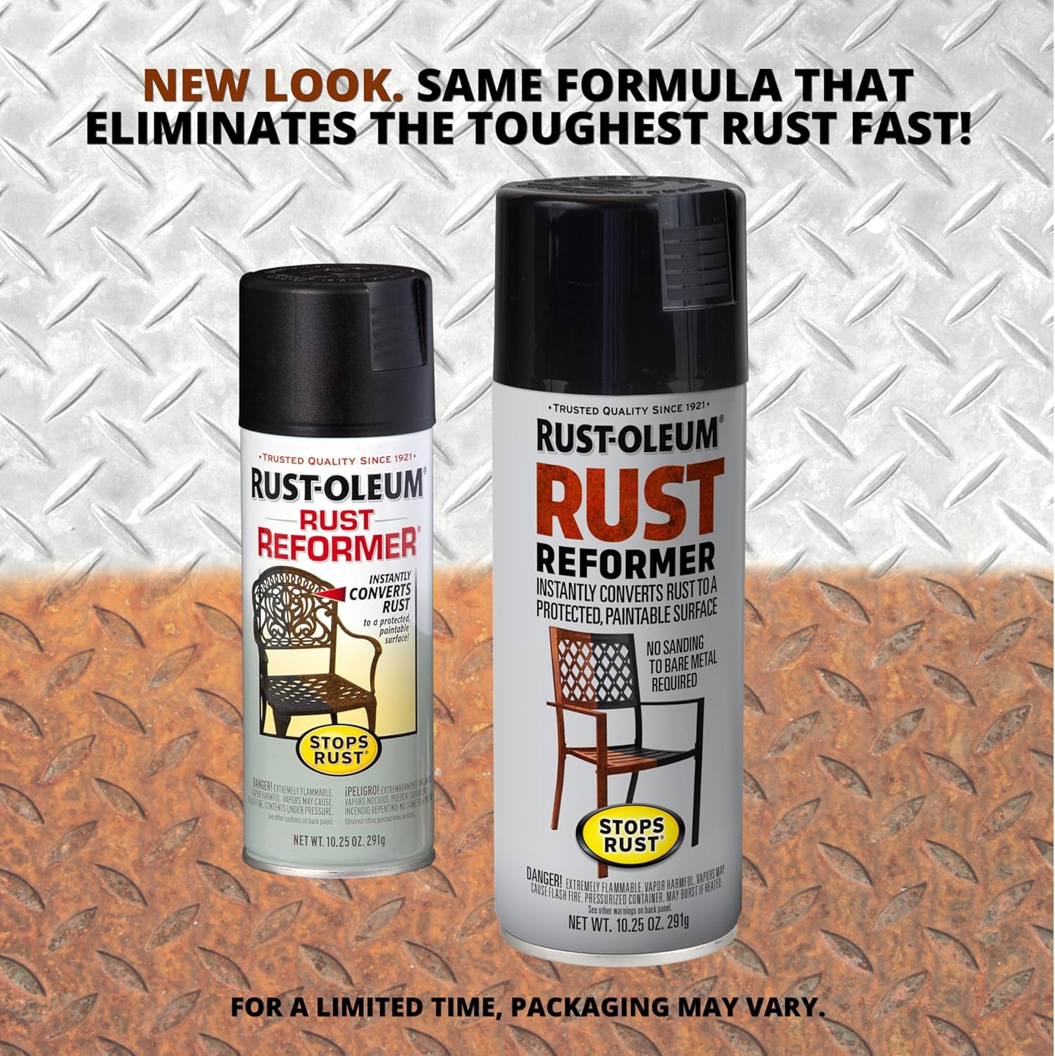 Rust-Oleum Stops Rust Reformer Spray – Black, 10.25 Oz