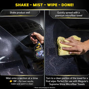 Meguiar's Gold Class Carnauba Quik Wax Spray – 16 Oz
