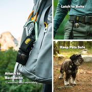 Magnetic Bear Bell with Silencer for Hiking & Outdoor Safety