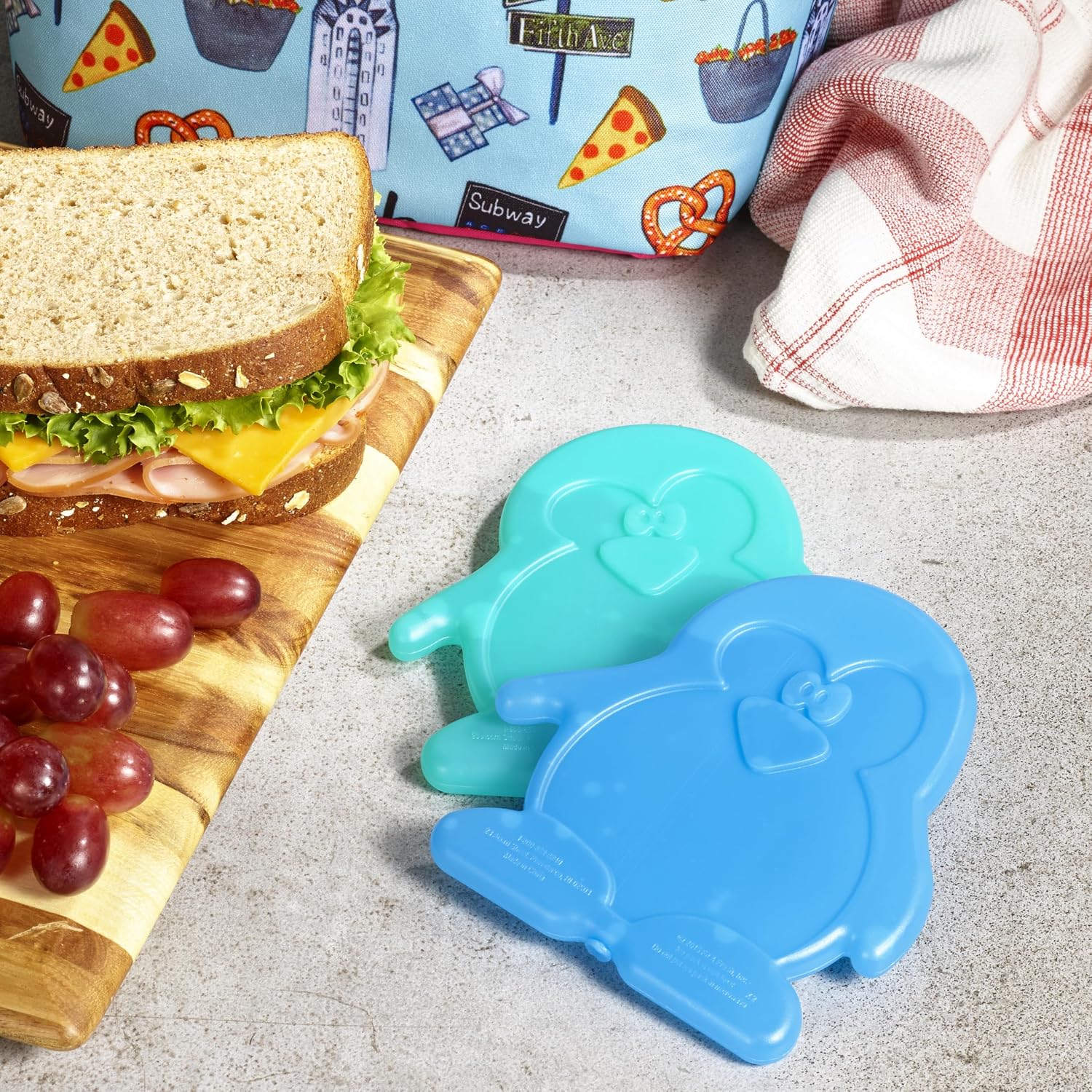Reusable Ice Packs for Lunch Bags & Coolers